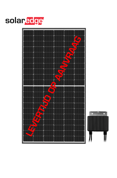 Obrazy z SolarEdge 375Wp srebna rama/ zintegrowany optymalizator
