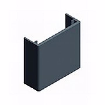 Picture of Black coated end cap 40 mm for module clamp