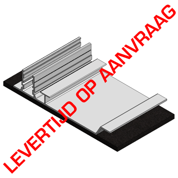 Picture of Aluminum panel support behind ValkPro+ (base) 150mm PVC