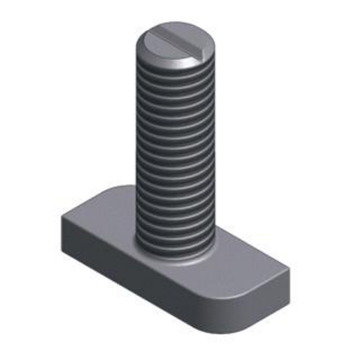 Picture of Stainless steel hammer head bolt M8x50mm