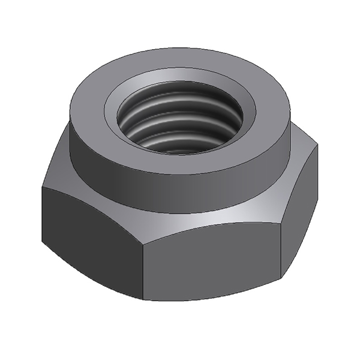Picture of Stainless steel lock nut M10