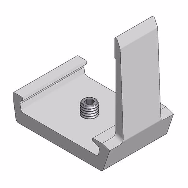 Picture of Alu end piece for insert profile