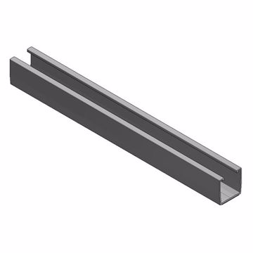 Picture of Alu trapezoidal profile L=480mm + EPDM