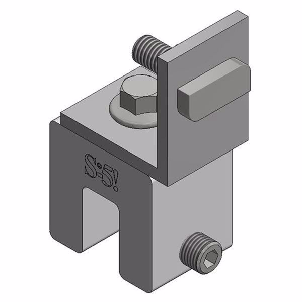 Picture of Alu standing seam clamp straight