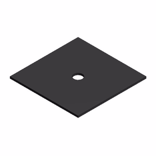 Picture of Rubber plate 40x40x1mm