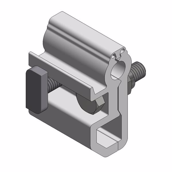 Picture of Alu standing seam clamp - vertical mount