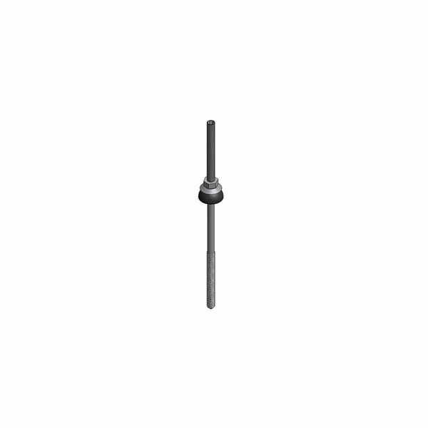 Picture of SS hanger bolt - M10x226mm steel purlin