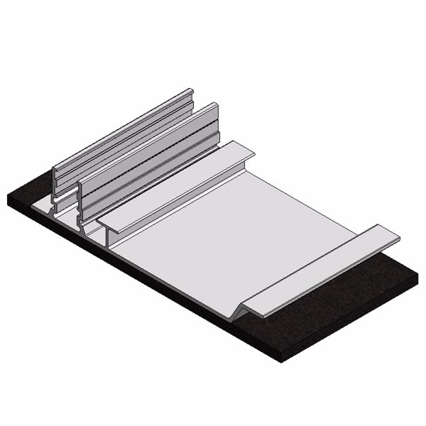 Picture of Aluminum panel support behind ValkPro+ (base) 150mm
