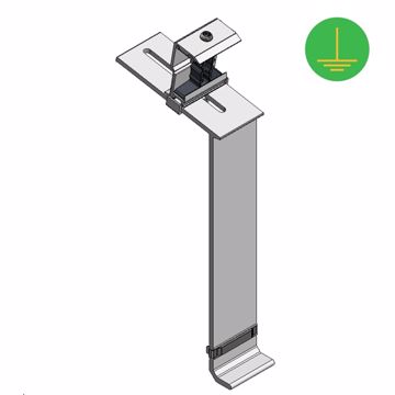 Picture of Aluminum panel support rear foot ValkPro+ 