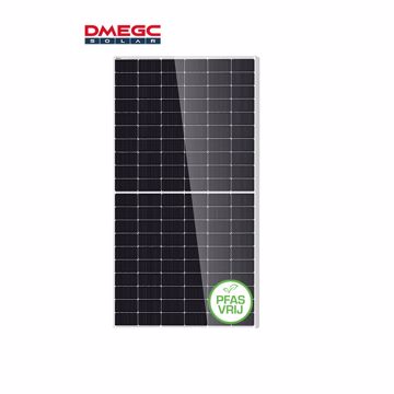 Picture of DMEGC 505W M10 Mono half cell silver frame white backsheet