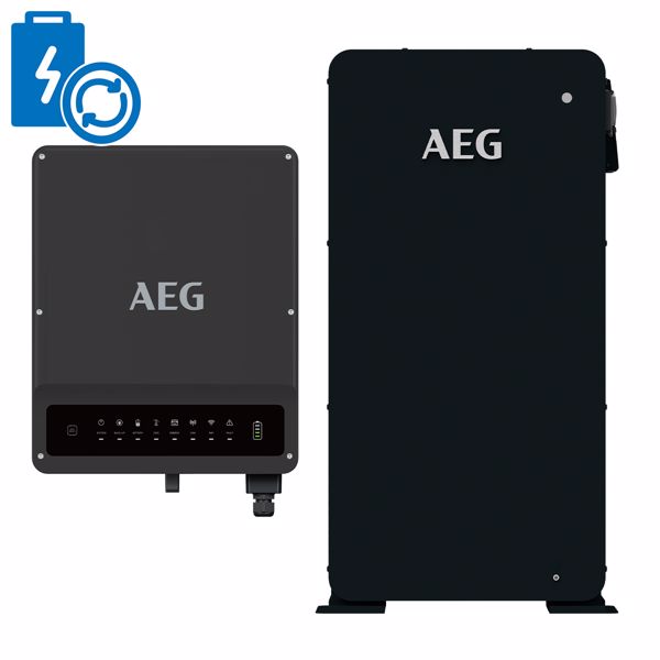 Bild von Energieopslag pakket Back-up AEG 3-fase 5kW/10kWh