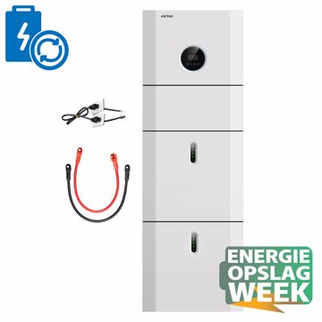 Afbeeldingen van Energieopslag pakket Back-up KSTAR 1-fase 3.68kW/10kWh