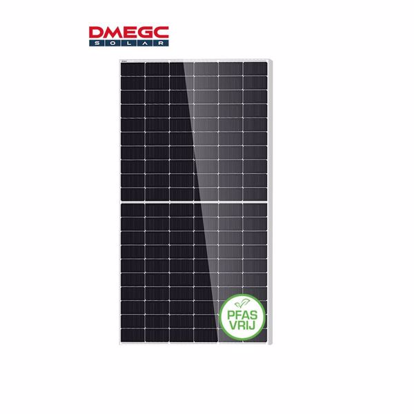 Bild von DMEGC 505W Glas Glas Zilver Frame Witte Backsheet (2.0mm)