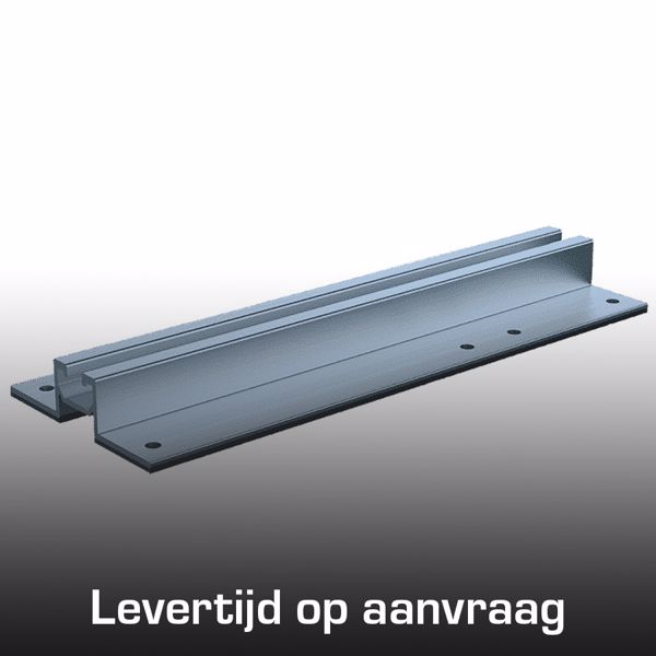 Afbeeldingen van Trapezoïde profiel 20mm L=375mm, voorgeponst, incl. EPDM